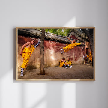 Shaolin Monk, Flying Wall - Limited Edition