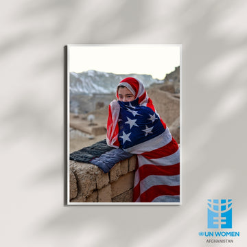 Laurin_Strele_Afghanistan_Photo US Flag