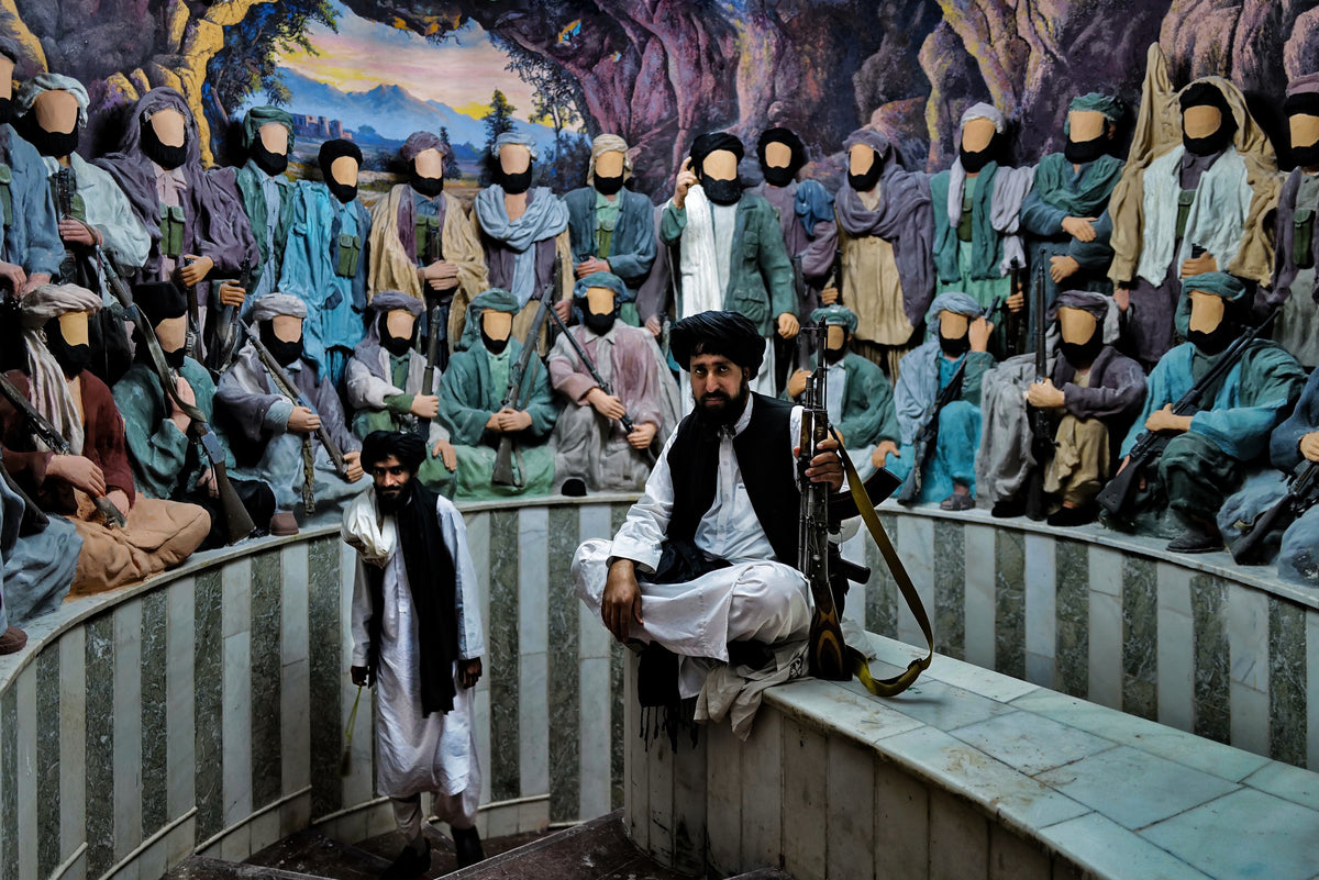 Stairway Standoff, photographed in Herat, Afghanistan, by Laurin Strele in 2024.