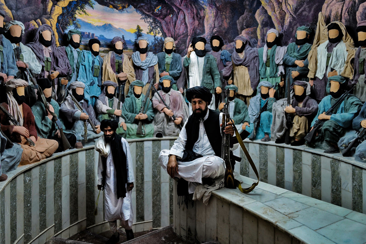 Stairway Standoff, photographed in Herat, Afghanistan, by Laurin Strele in 2024.