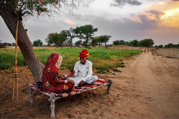 Family in Rajasthan — fine art photograph by Laurin Strele
