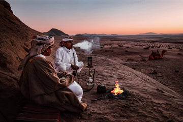 Beduins at Dawn — fine art photograph by Laurin Strele