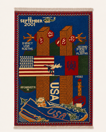 Afghan War Rug No. 07