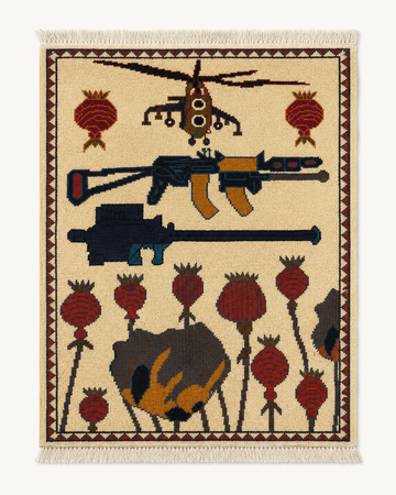 Afghan War Rug No. 05