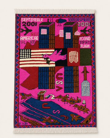 Afghan War Rug No. 06