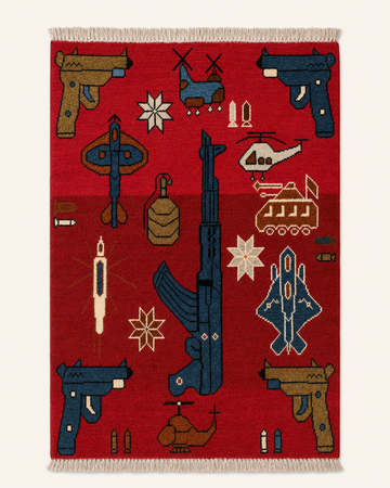 Afghan War Rug No. 14
