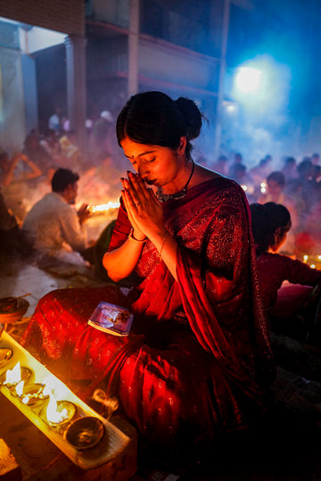 Diwali Prayer — fine art photograph by Laurin Strele