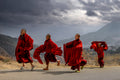 Bhutan Monks — fine art photograph by Laurin Strele