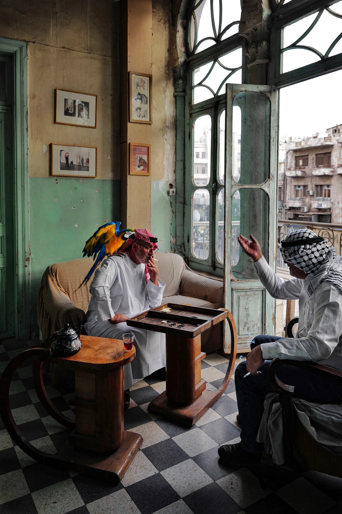 Dice and Feathers — fine art photograph by Laurin Strele