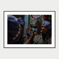 Black-framed display mockup of Havana Reflections by Laurin Strele; frame shown for illustration.