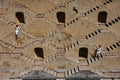 Geometric stone steps of a Jaipur stepwell in India — photograph by Laurin Strele