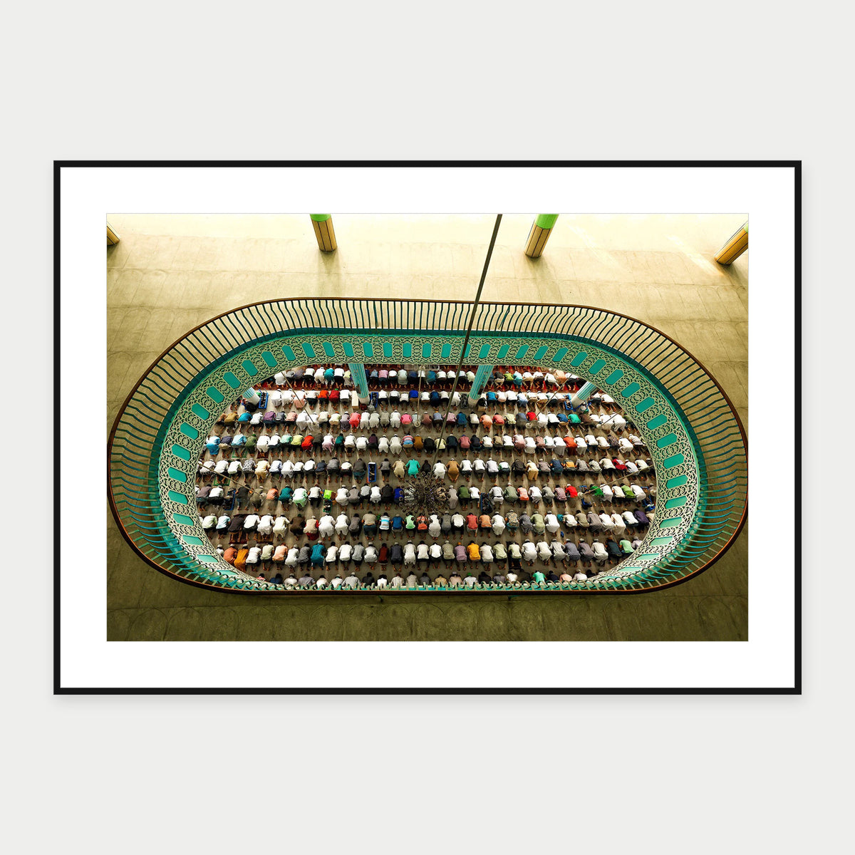 Black-framed display mockup of Prayer Time by Laurin Strele; frame shown for illustration.
