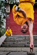 Shaolin Monk Handstand — fine art photograph by Laurin Strele