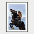 Young Eagle Hunter, Mongolia – signed print by Laurin Strele